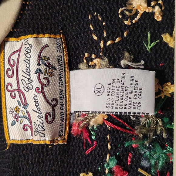 Christmas zip up sweater XL by Heirloom collection - Picture 2 of 7